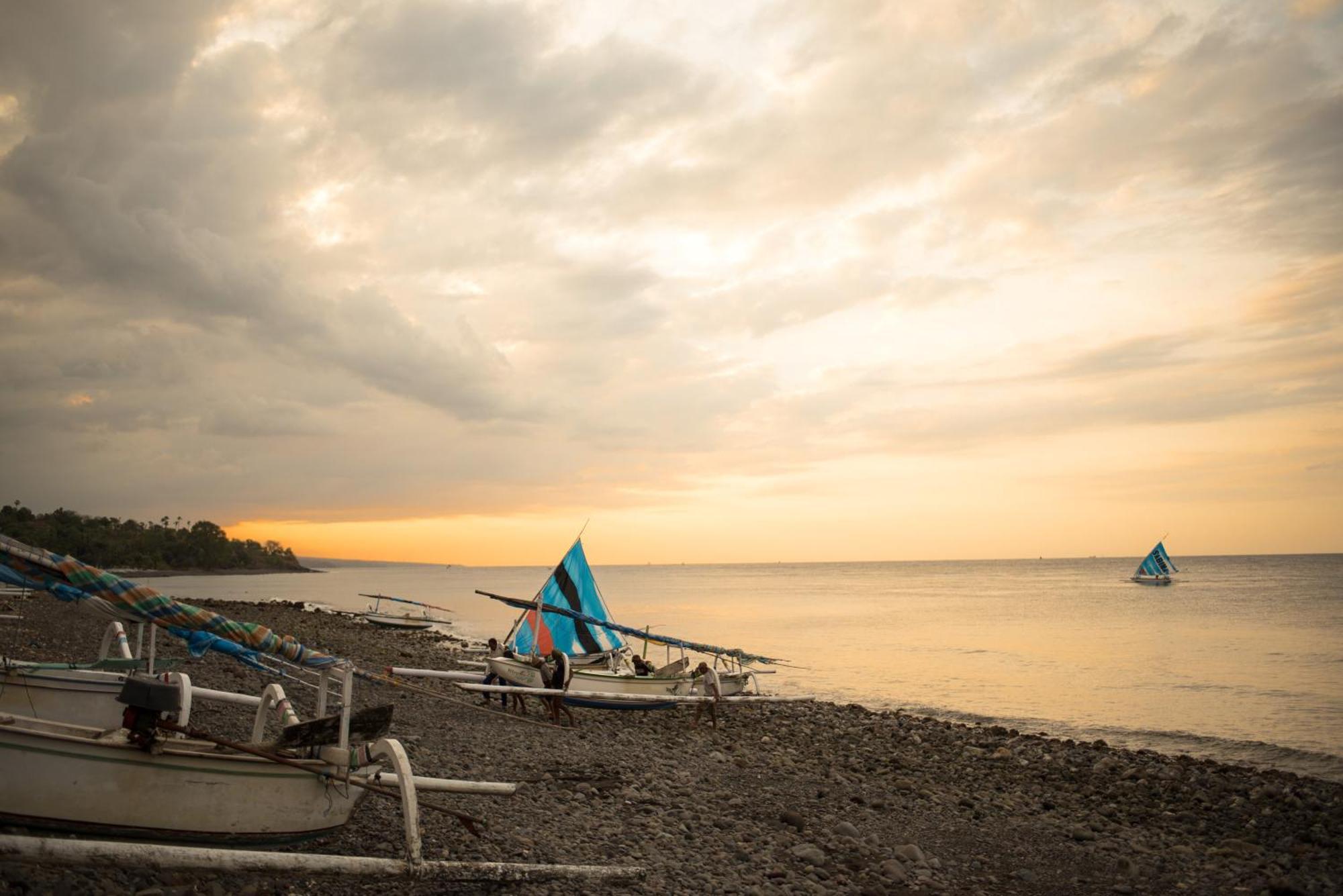Arya Amed Beach Resort And Dive Center Exterior foto